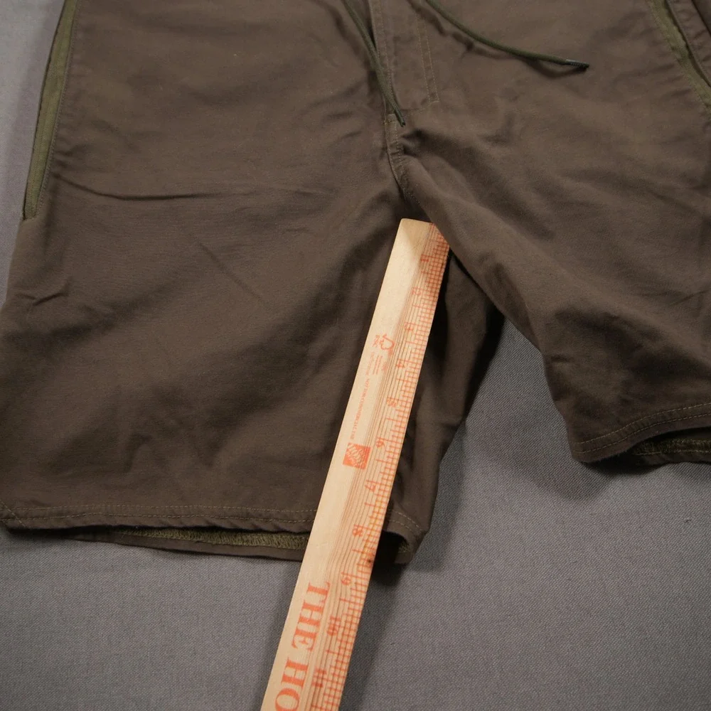 Roark Revival RS260 Board Shorts Men Shorts 32 Travel Hiking Brown Cargo